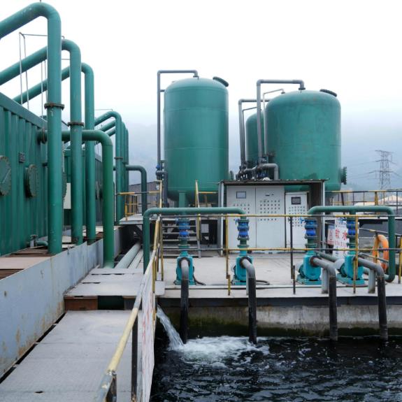 法兰用于污水处理厂